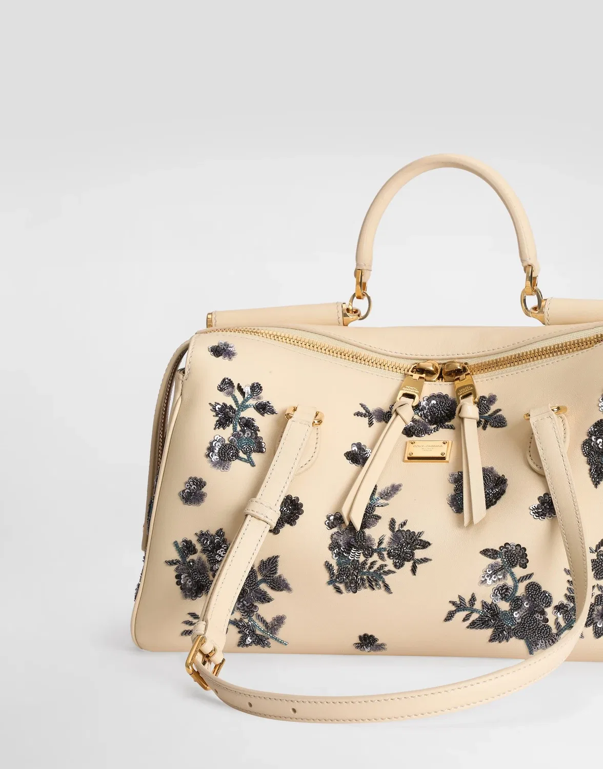 Сумка Medium Vittoria с вышивкой DOLCE & GABBANA, мультицвет — фото 4