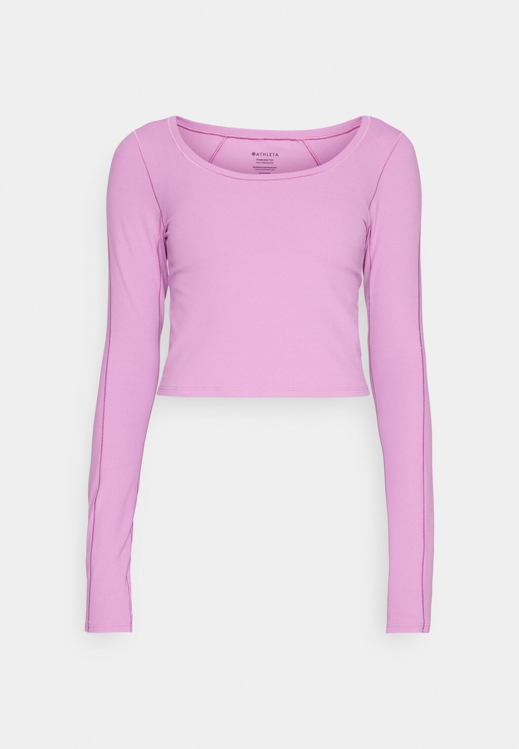 

Топ с длинными рукавами TRANSCEND TOP Athleta, розовый