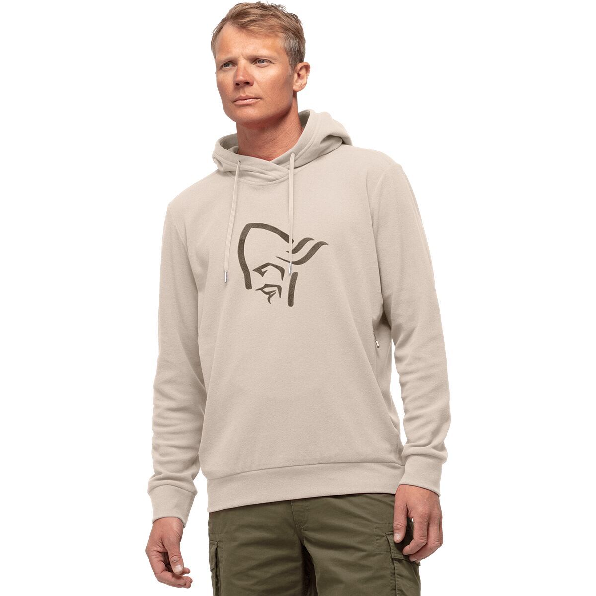 

Фемунд утепленный худи Norrona, цвет pure cashmere