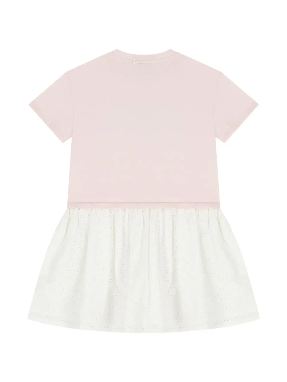 Платье с вышитым логотипом Escada Kids, розовый — фото 2