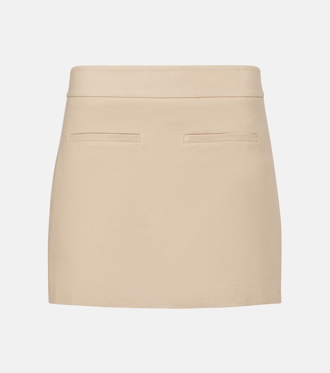 

Альвара скирт из смесового льна Veronica Beard, Stone Khaki