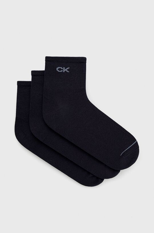 

Носки (3 шт.) Calvin Klein, темно-синий