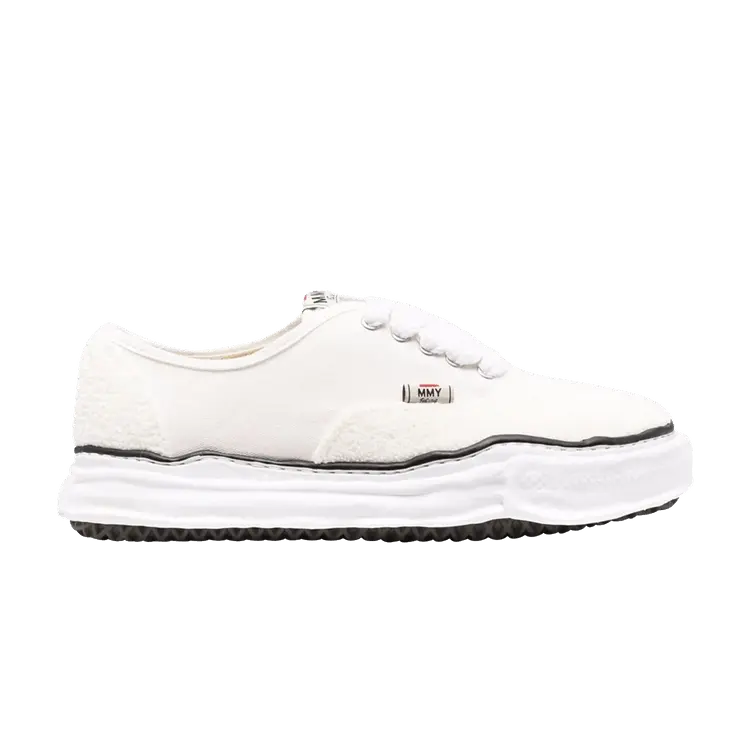 

Кроссовки Maison Mihara Yasuhiro Baker OG Sole Sagara Embroidery Low White, белый