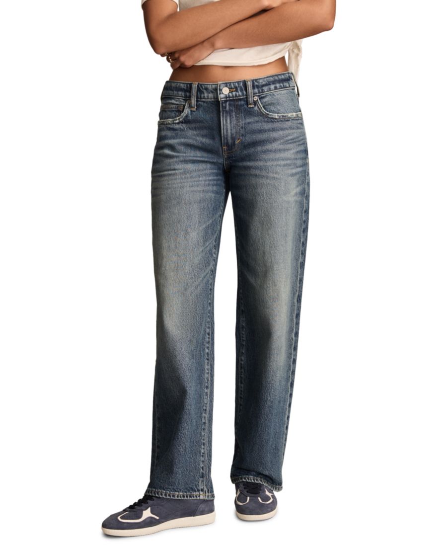 

Женские свободные джинсы с низкой посадкой Lucky Brand, Gone Rogue