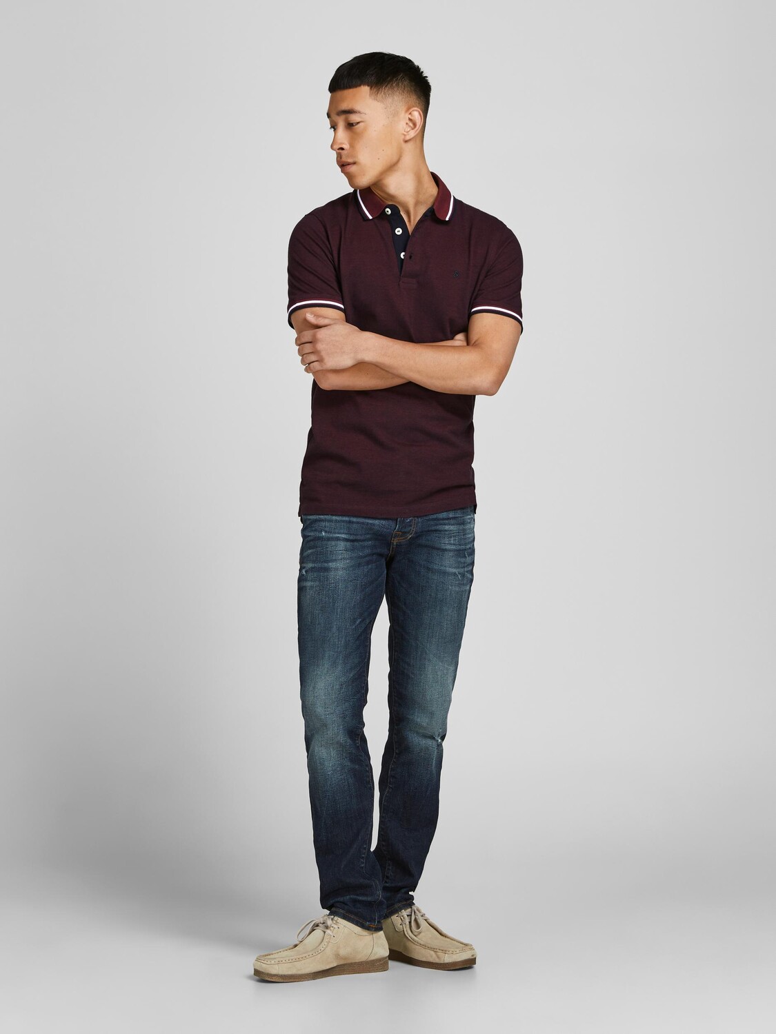 

Поло Jack & Jones 'Paulos', красный