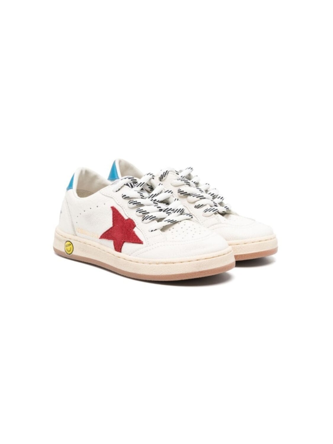

Golden Goose Kids кеды Ball Star, белый