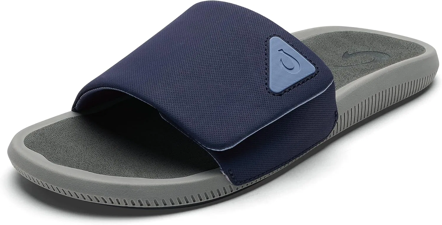 Сандалии мужские с поддержкой стопы OLUKAI, Blue Depth/Charcoal