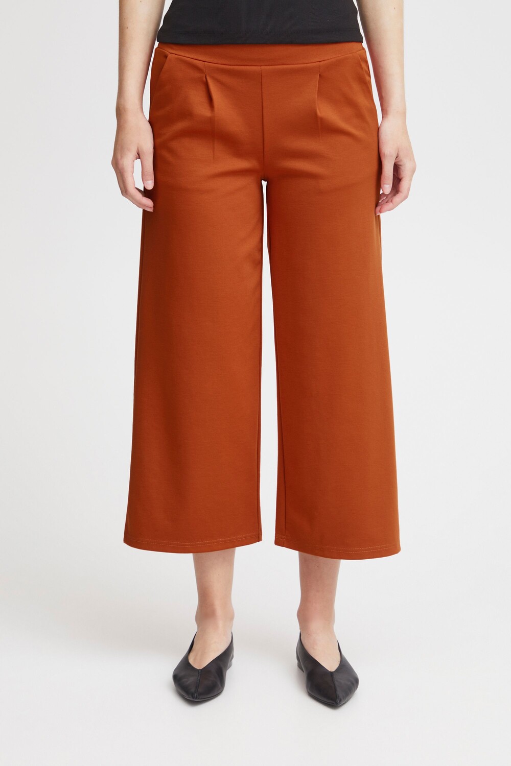 

Брюки ICHI Stoffhose, коричневый