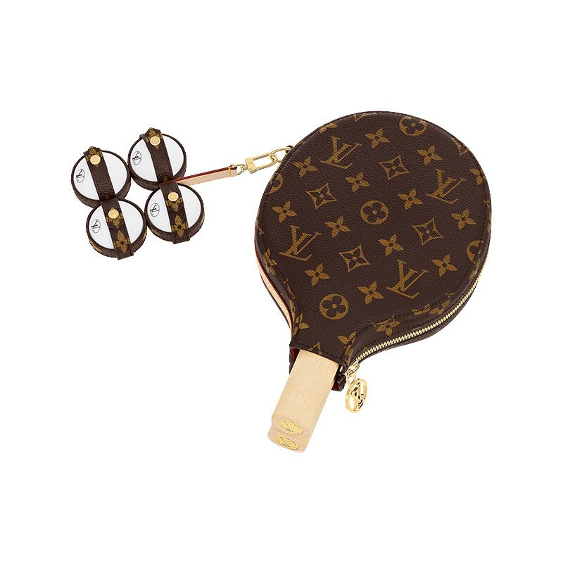 

Комлепкт Louis Vuitton для настольного тенниса, коричневый