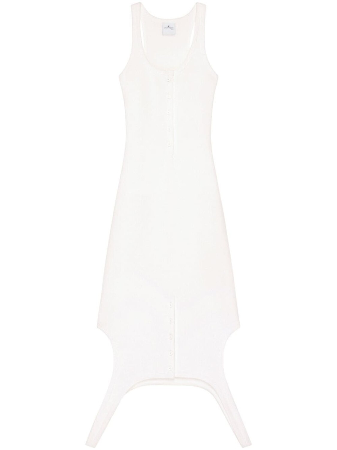 

Courrèges платье Reversed, белый
