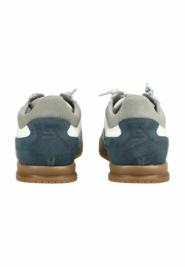 Кроссовки белые темно-синие Bullboxer, White - Navy — фото 4