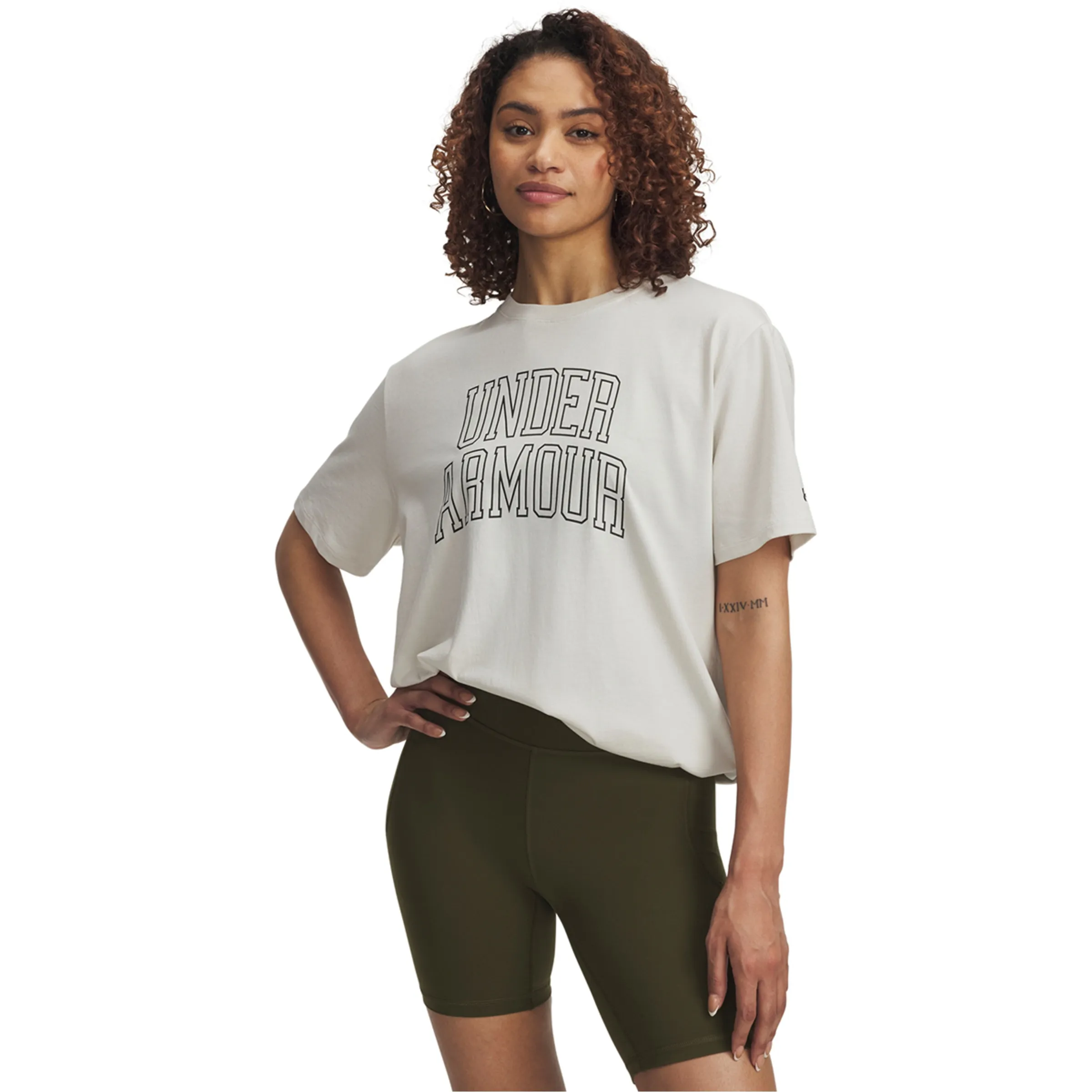 

Футболка женская Rival OS Campus Tee Under Armour, белый