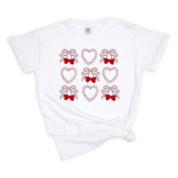 

Футболка Ruffle heart coquette chart garment dyed Simply Sage Market, White, Белый, Футболка Ruffle heart coquette chart garment dyed Simply Sage Market, White