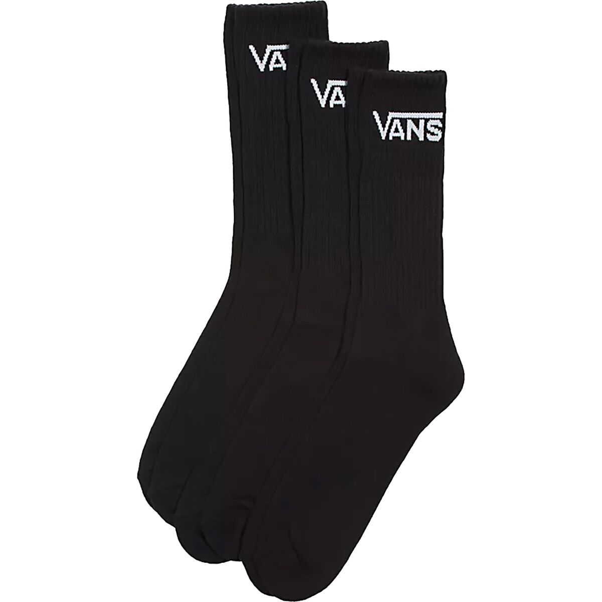 

Носки Classic Crew (3 пары) Vans, черный