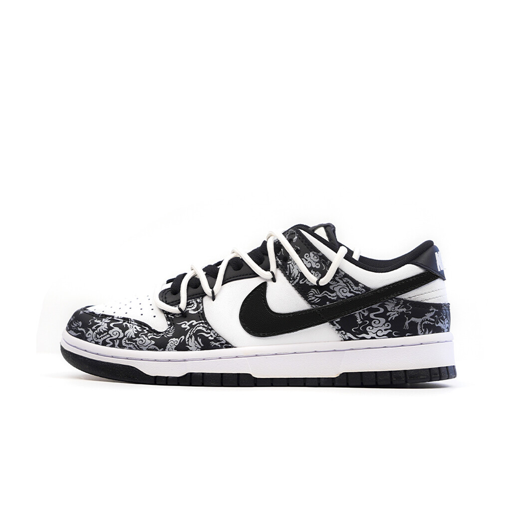 

Кроссовки Nike Dunk Skateboarding Shoes Unisex Low-top White/black, белый