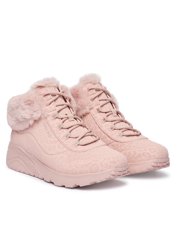 Туфли на шнуровке Uno Lite 310362L BLSH Skechers, розовый — фото 2