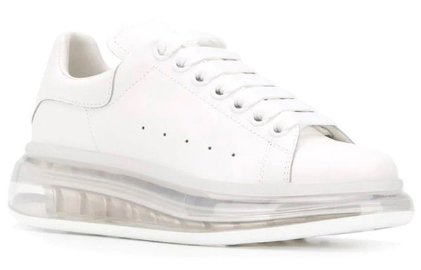 Кроссовки oversized sneaker 'white clear sole' Alexander Mcqueen, белый — фото 2