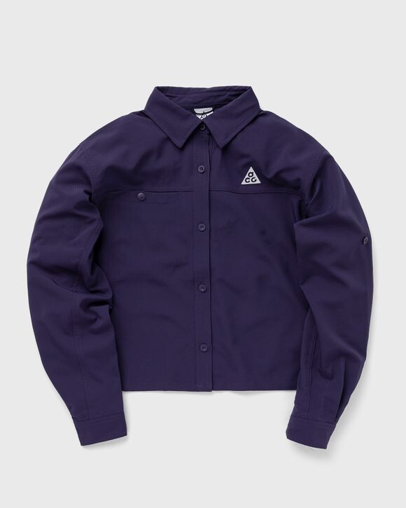 

Топ Nike Acg Long Sleeve Trail Top, цвет purple ink/summit white