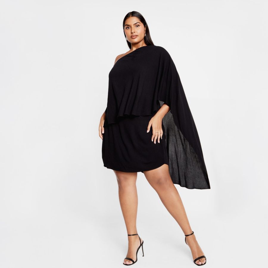 

Платье Лили больших размеров CITY CHIC, Black