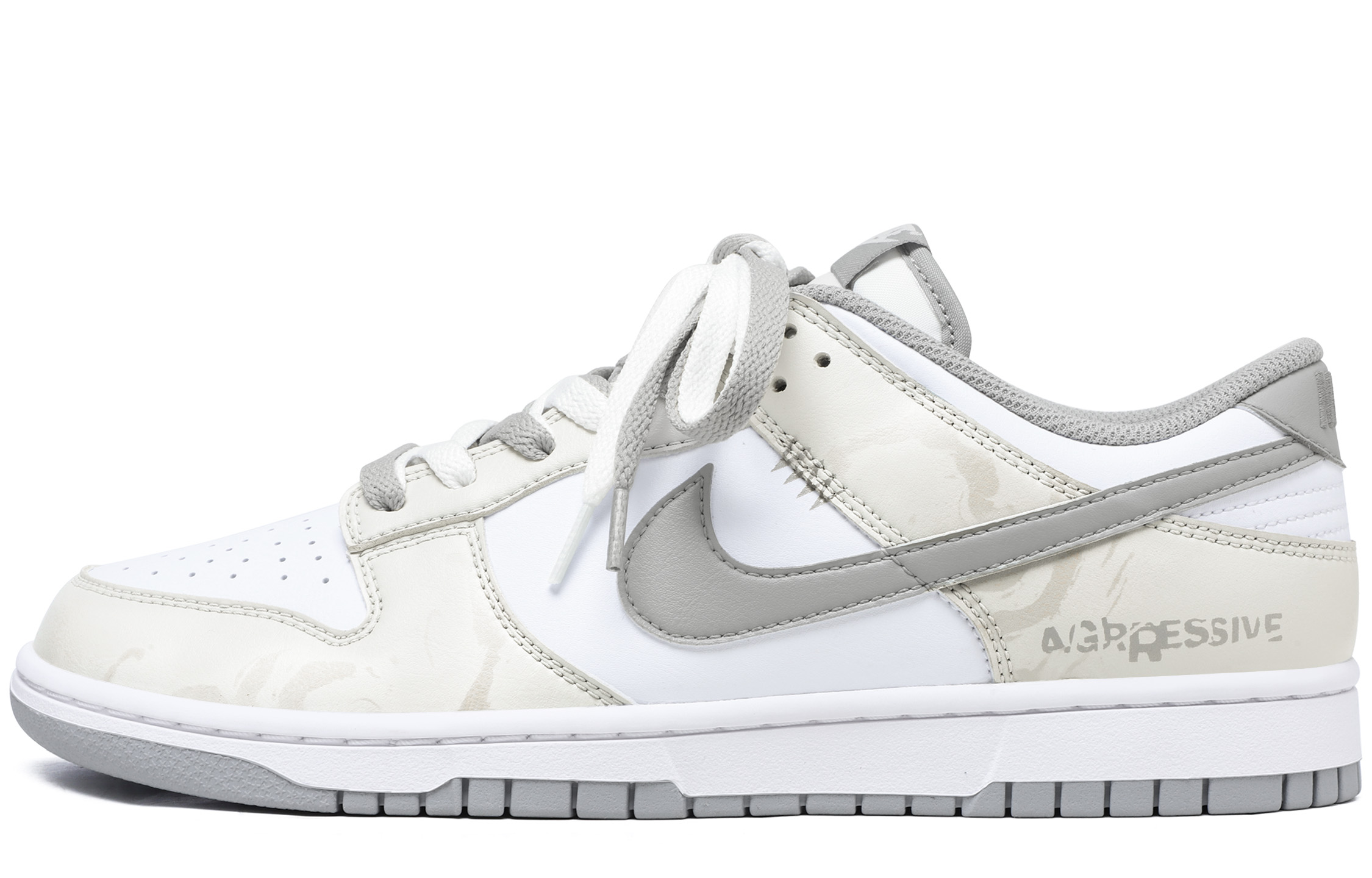 

Nike Кроссовки Dunk Lightweight Height Increasing Low top Skateboard для мужчин, цвет Ecru Gray