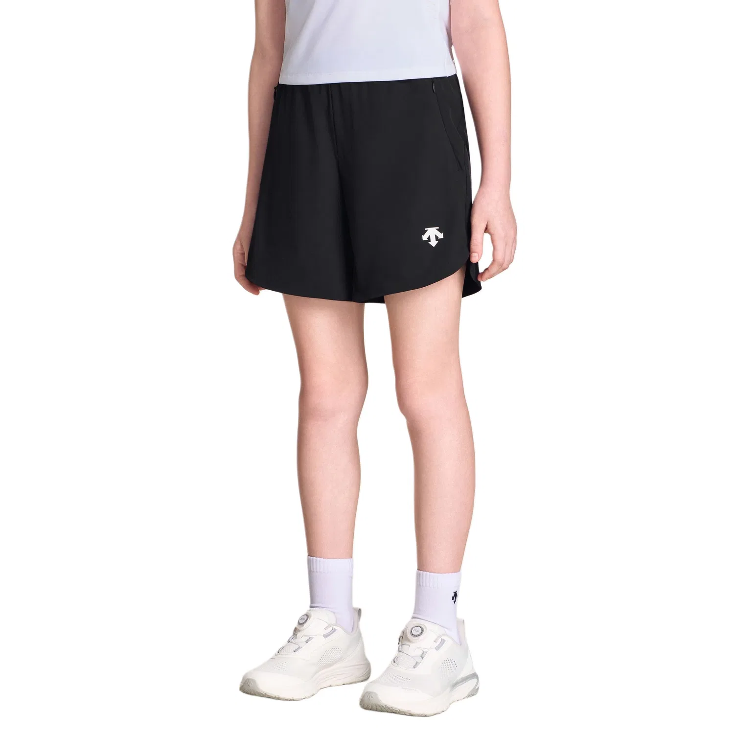 Детские спортивные штаны DESCENTE Kids' Sweatpants Thin черные