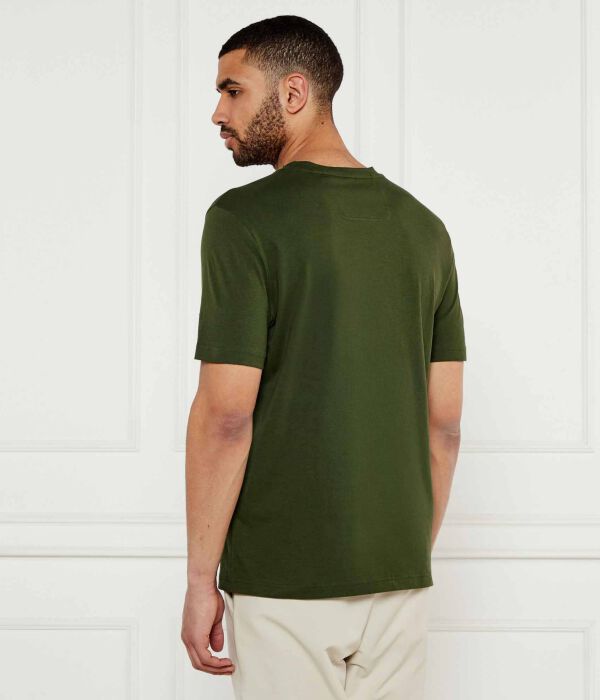 Логотип футболки наследие Regular fit Boss Green, серый — фото 3