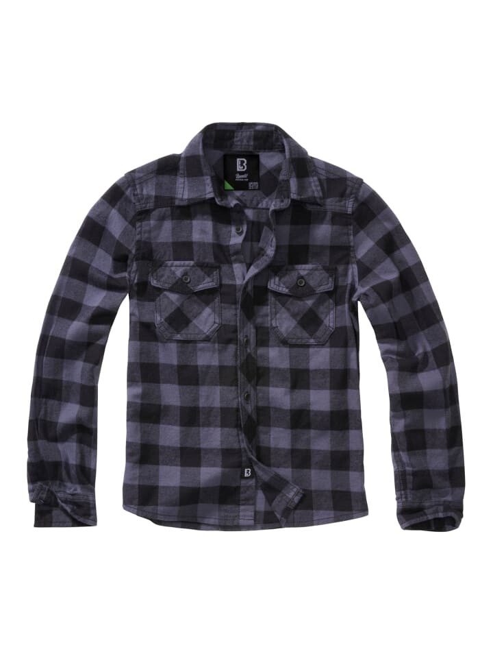 

Рубашка Brandit, цвет black/grey
