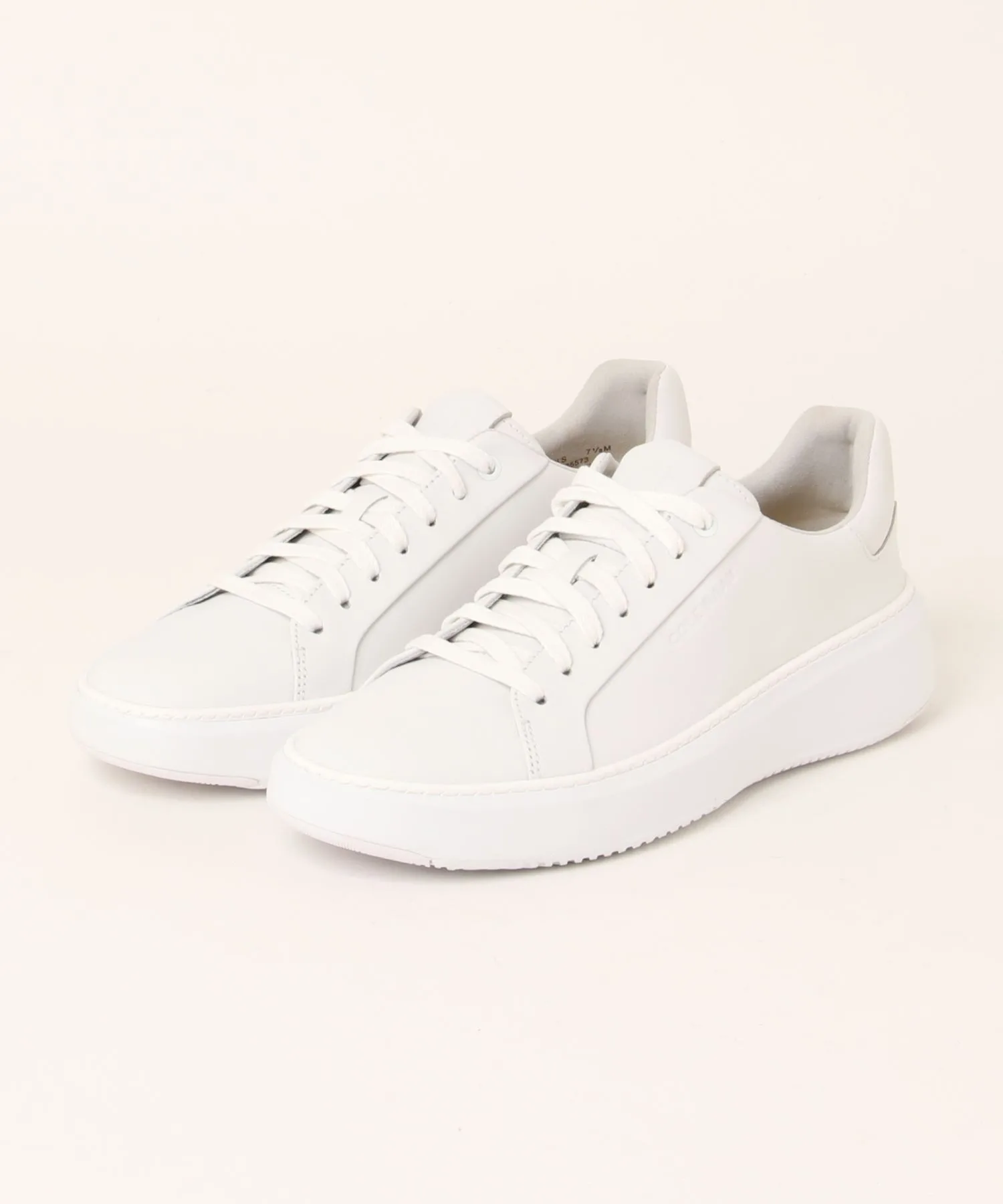 Мужские кожаные кроссовки COLE HAAN GRANDPRO TOPSPIN белые