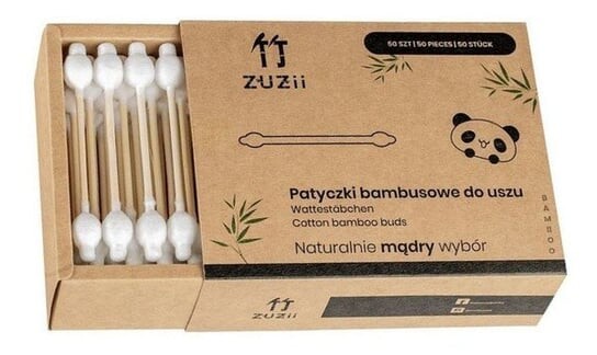 

Бамбуковые косметические палочки для детей и младенцев, 50 шт. ZUZii
