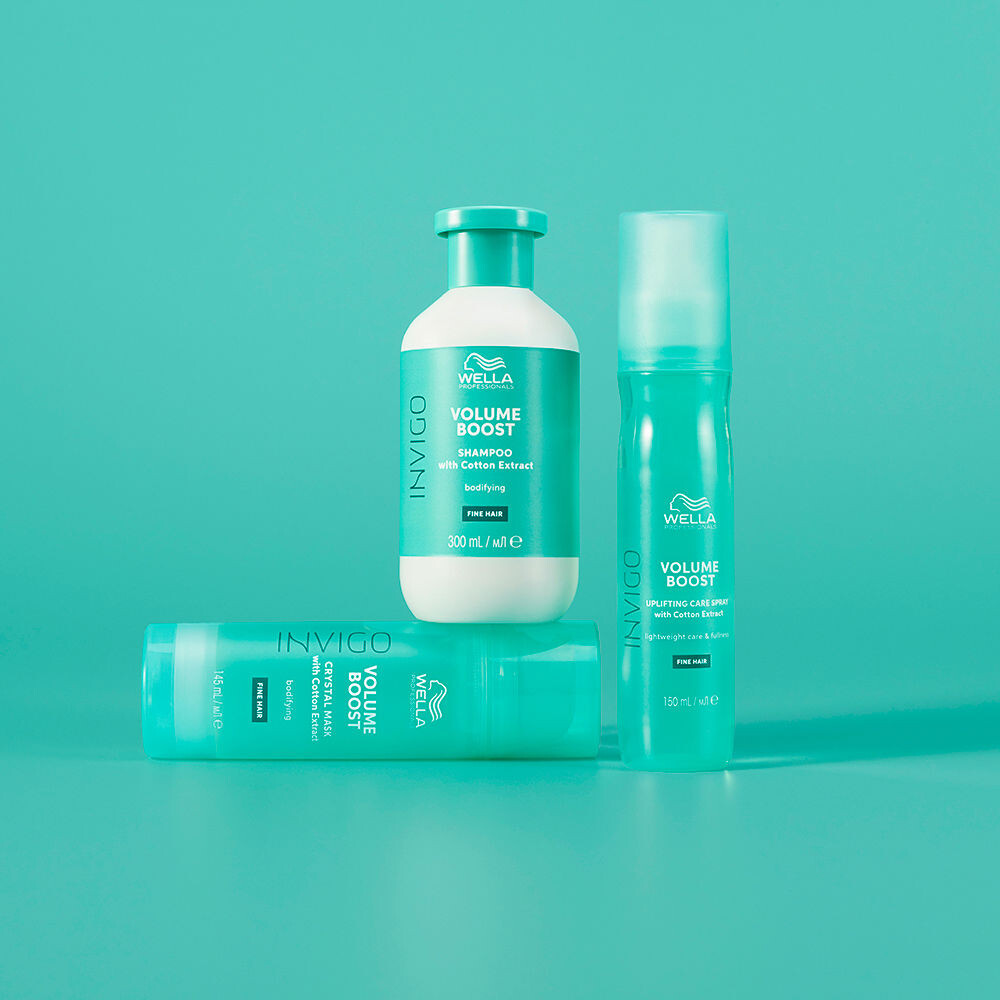Маска для волос Invigo Volume Boost Mascarilla Cabellos Sin Volumen Wella Professionals, 500 мл — фото 4