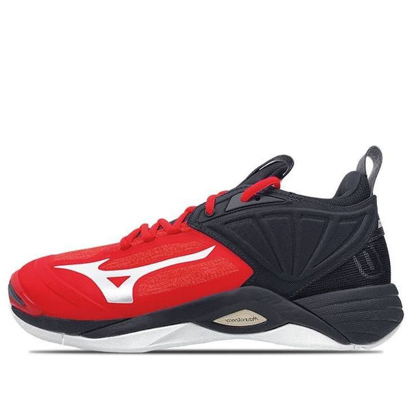 

Кроссовки wave momentum2 running shoes red/black Mizuno, красный