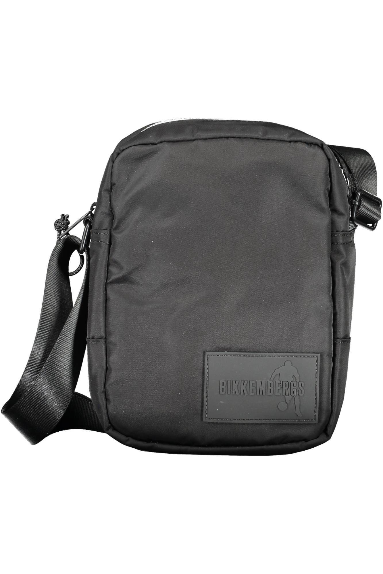

Черная нейлоновая мужская сумка через плечо Bikkembergs