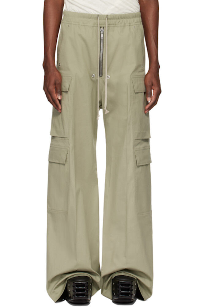 

Брюки-карго Cargobela Green Hollywood Rick Owens