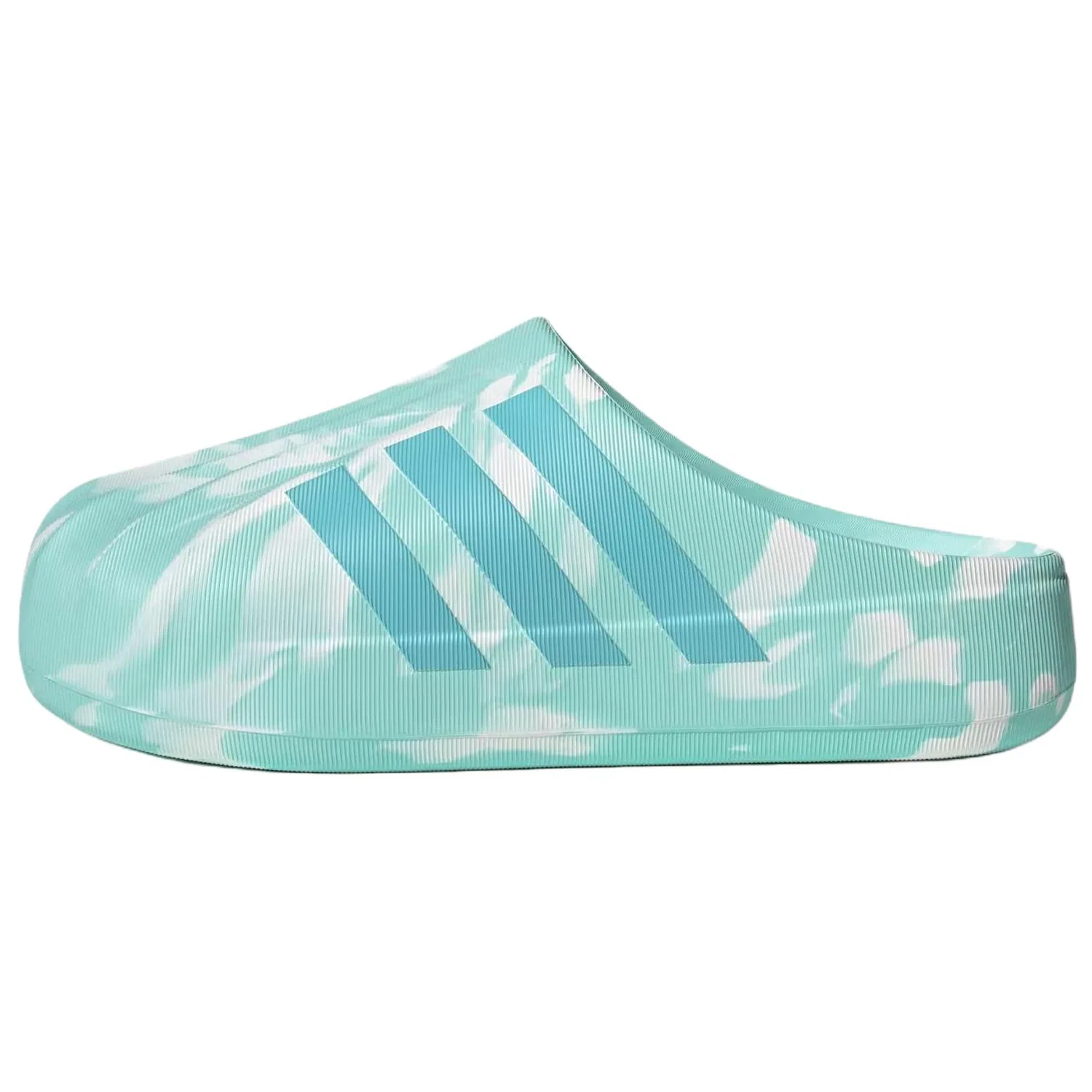 Закрытые тапочки Adidas Originals Superstar Mule бело-зеленые