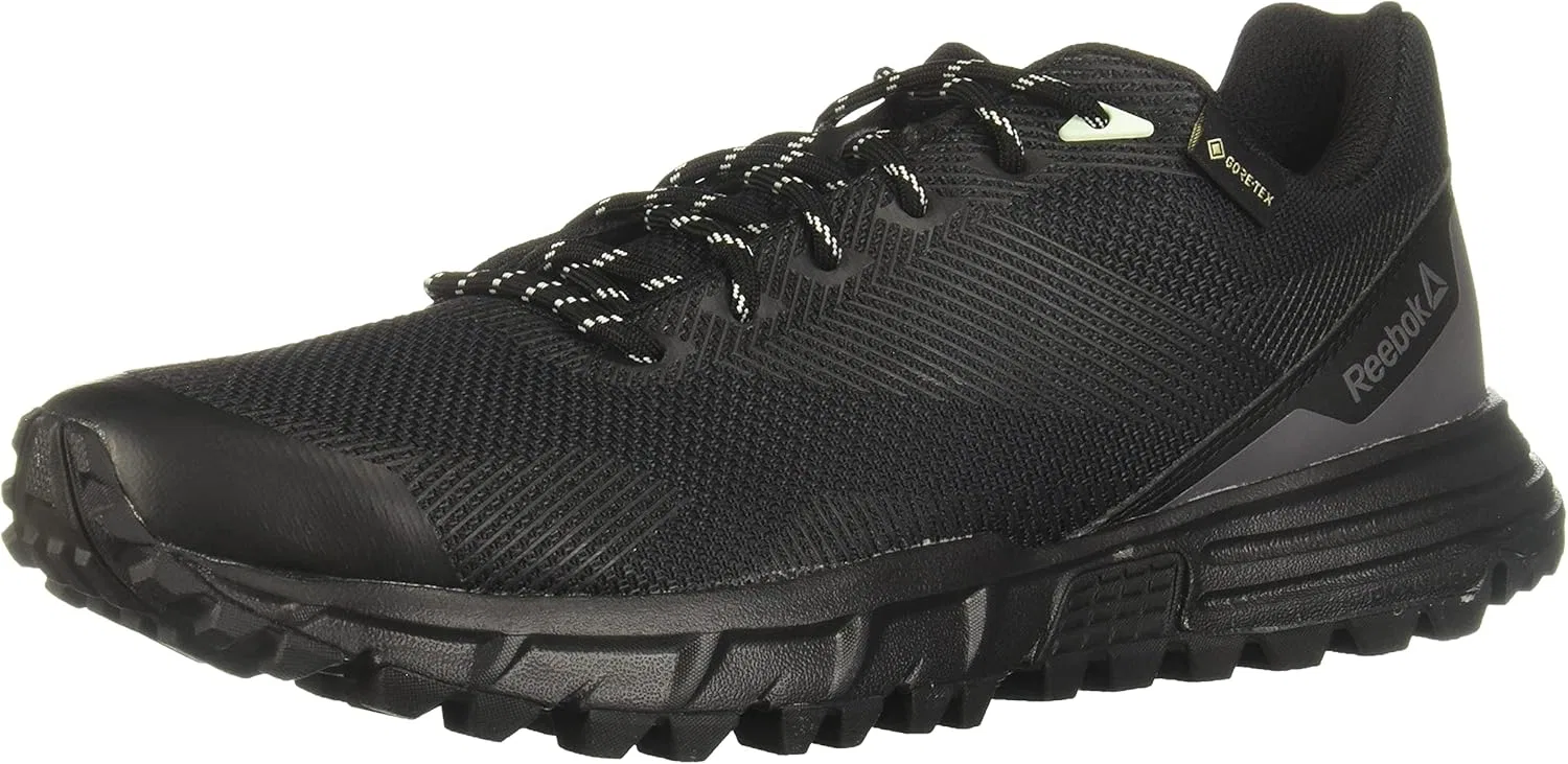 Мужские треккинговые и походные кроссовки Reebok Sawcut 7.0 GTX, Multicoloured Black Wht Emerald 000