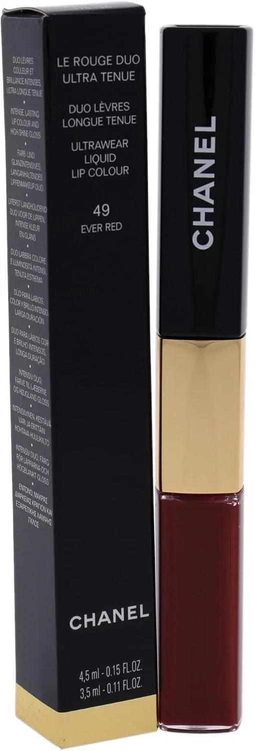 Жидкая губная помада Chanel Le Rouge Duo Ultra Tenue Limited Edition (49 Ever Red) 8 мл — фото 3