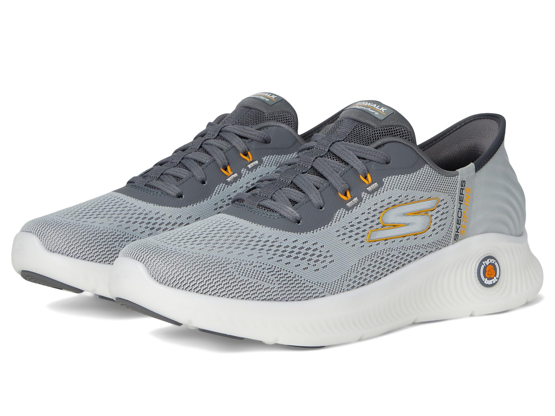 

Кроссовки SKECHERS Performance Hands Free Slip-Ins Go Walk Anywhere - Worldwide, угольный