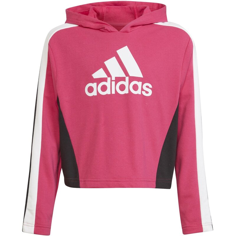 Укороченный топ с цветными блоками для тренировокsanzug Adidas, мультиколор — фото 2