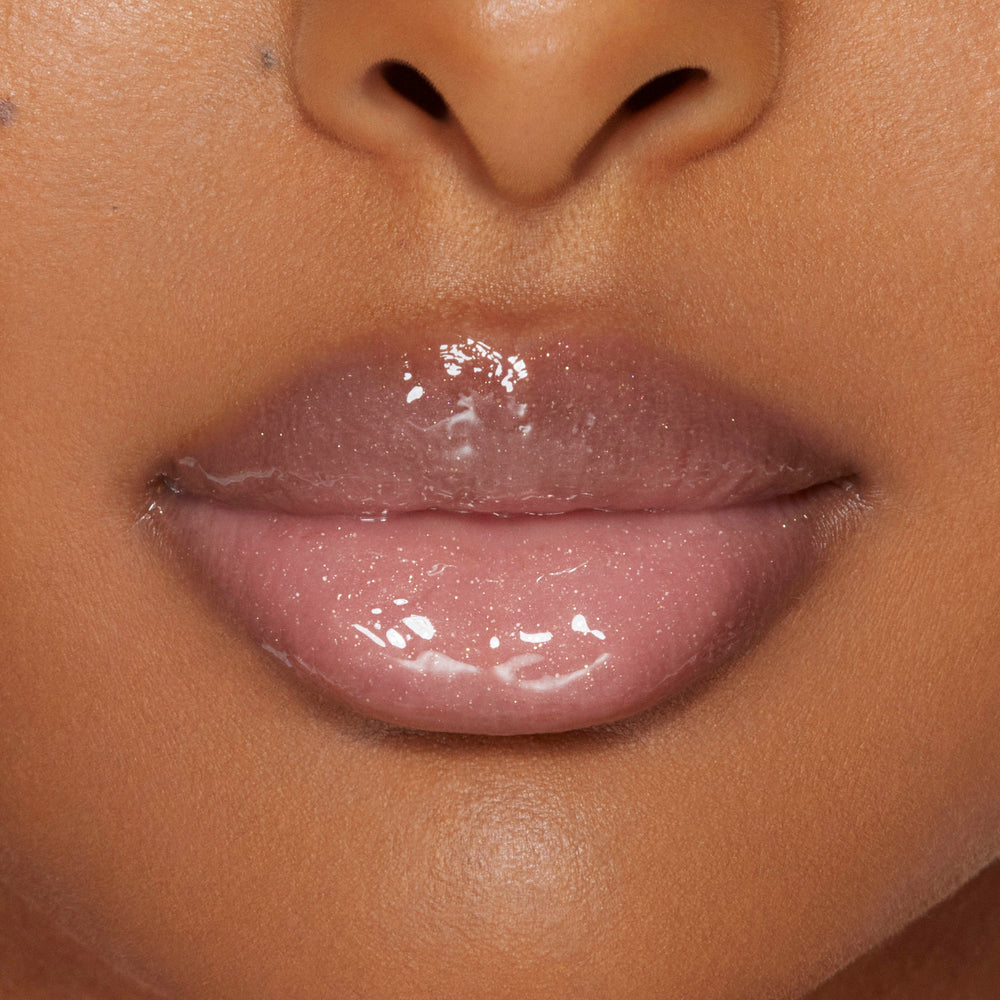Пампер для губ Kylie Cosmetics Plumping Gloss, rose gold with golden shimmer/Curve Him — фото 4