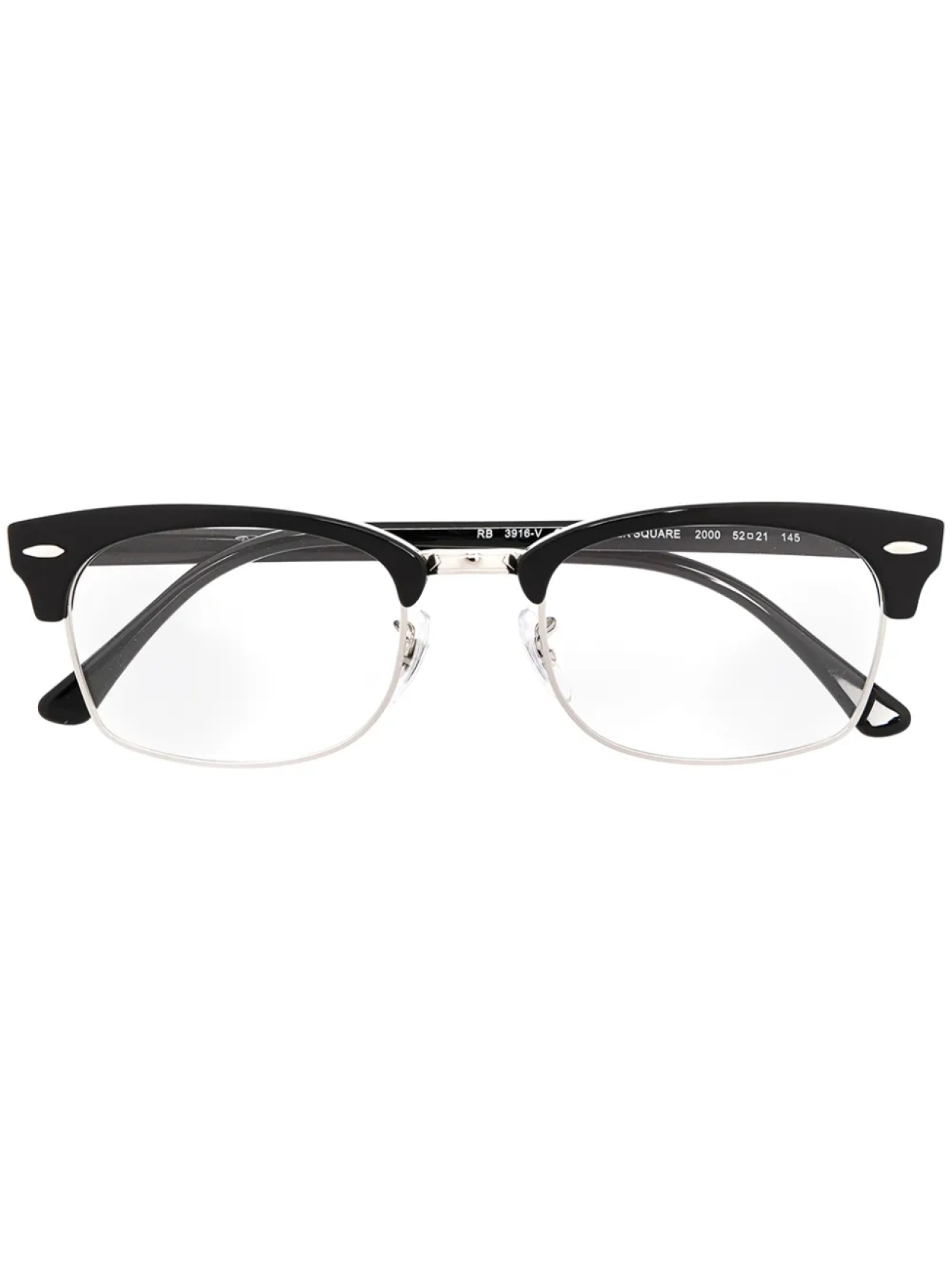 

Ray-Ban очки в оправе Clubmaster, черный