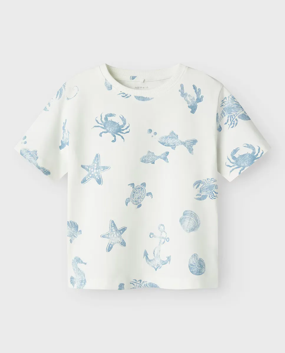 

Футболка для мальчика name it, белый