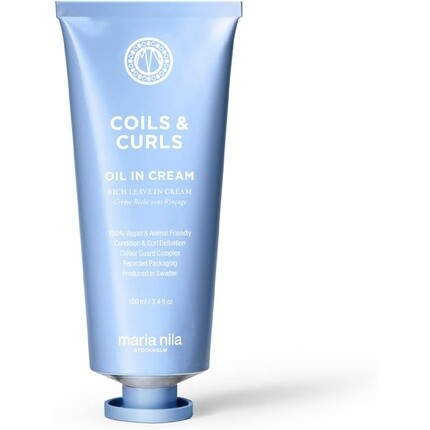 

Maria Nila Coils & Curls для вьющихся и волнистых волос с маслом жожоба и маслом ши 100 мл