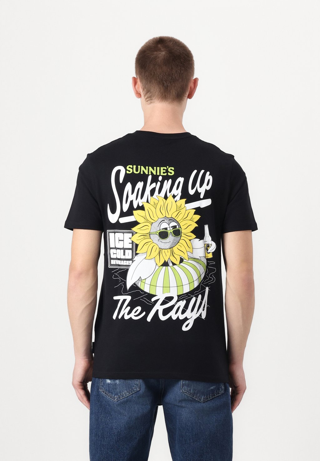 

Футболка с принтом SUNNIES POOL BAR GRAPHIC Lyle & Scott, черный