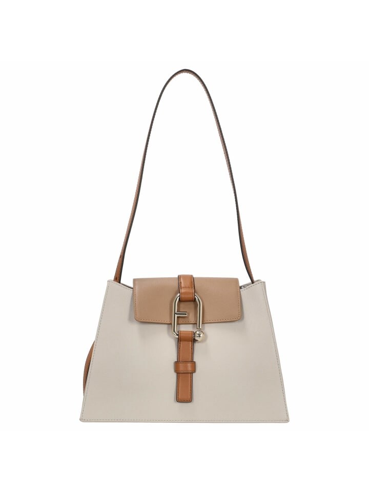 

Сумка через плечо Furla 27 cm, цвет vaniglia+deserto+brandy