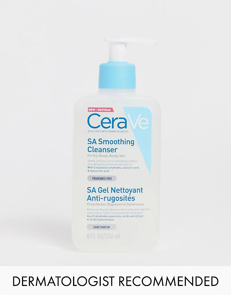 

CeraVe SA Разглаживающее очищающее средство для сухой, грубой, неровной кожи 236 мл