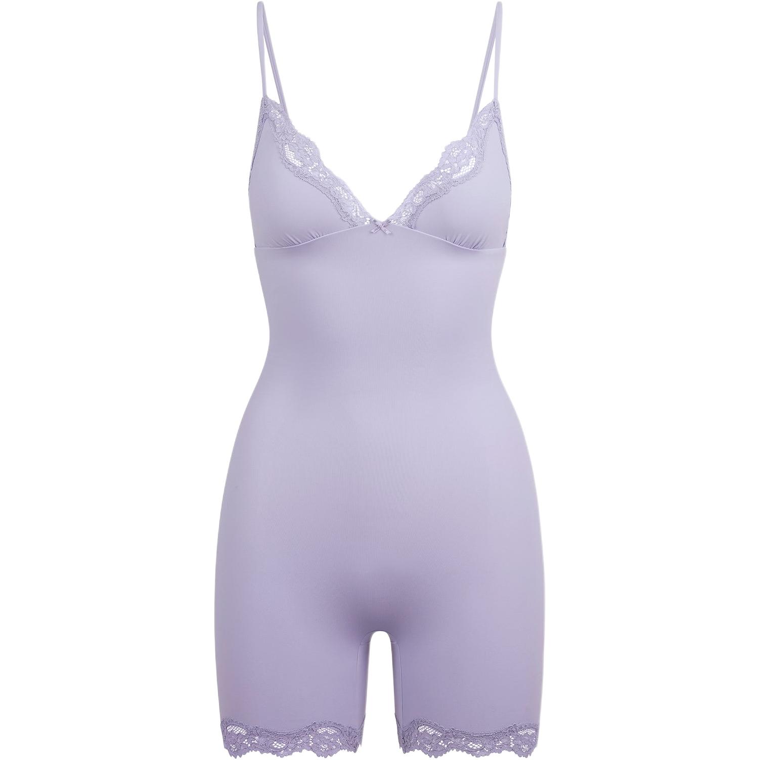 

Skims Боди для женщин Jupiter/Jupiter Purple с V-образным вырезом