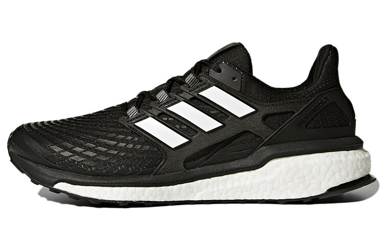 

Кроссовки Energy Boost для бега мужские с низким верхом, черные/белые Adidas