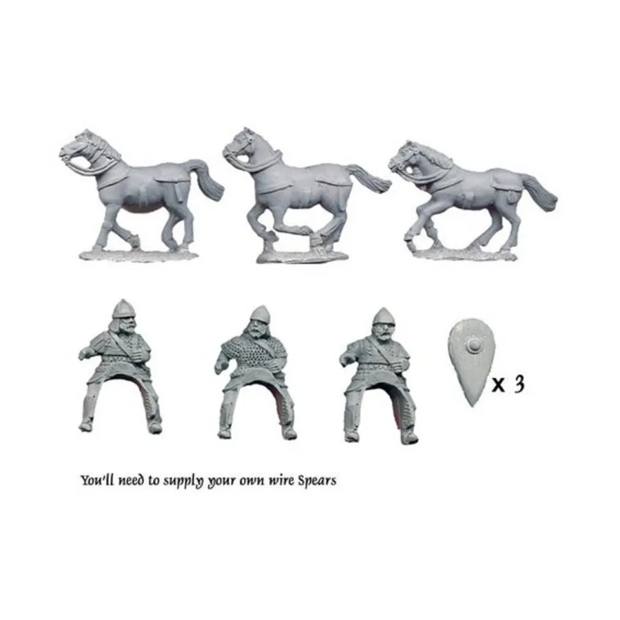 

Тематические катафракты с Контосом, Historical Miniatures - Dark Ages - Byzantine (28mm) (Crusader Miniatures)