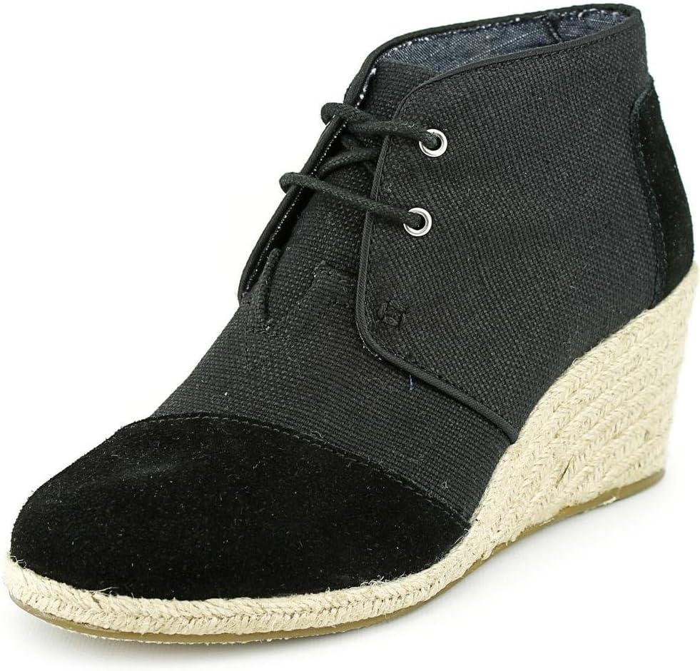 

Кроссовки TOMS Desert Wedge High, черный