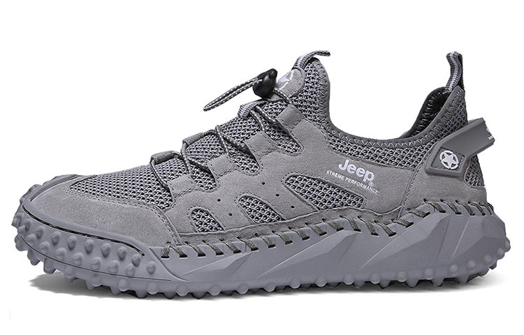 

Jeep Низкие треккинговые туристические ботинки мужские серые